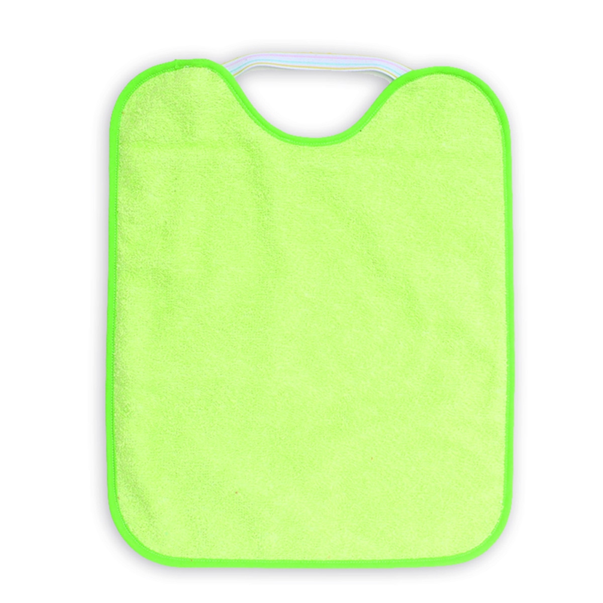 Pack 4 Baberos de rizo de algodón colores Multicolor-3