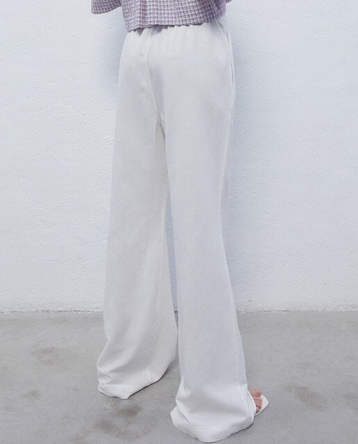 Pantalón largo lino · Sfera · El Corte Inglés