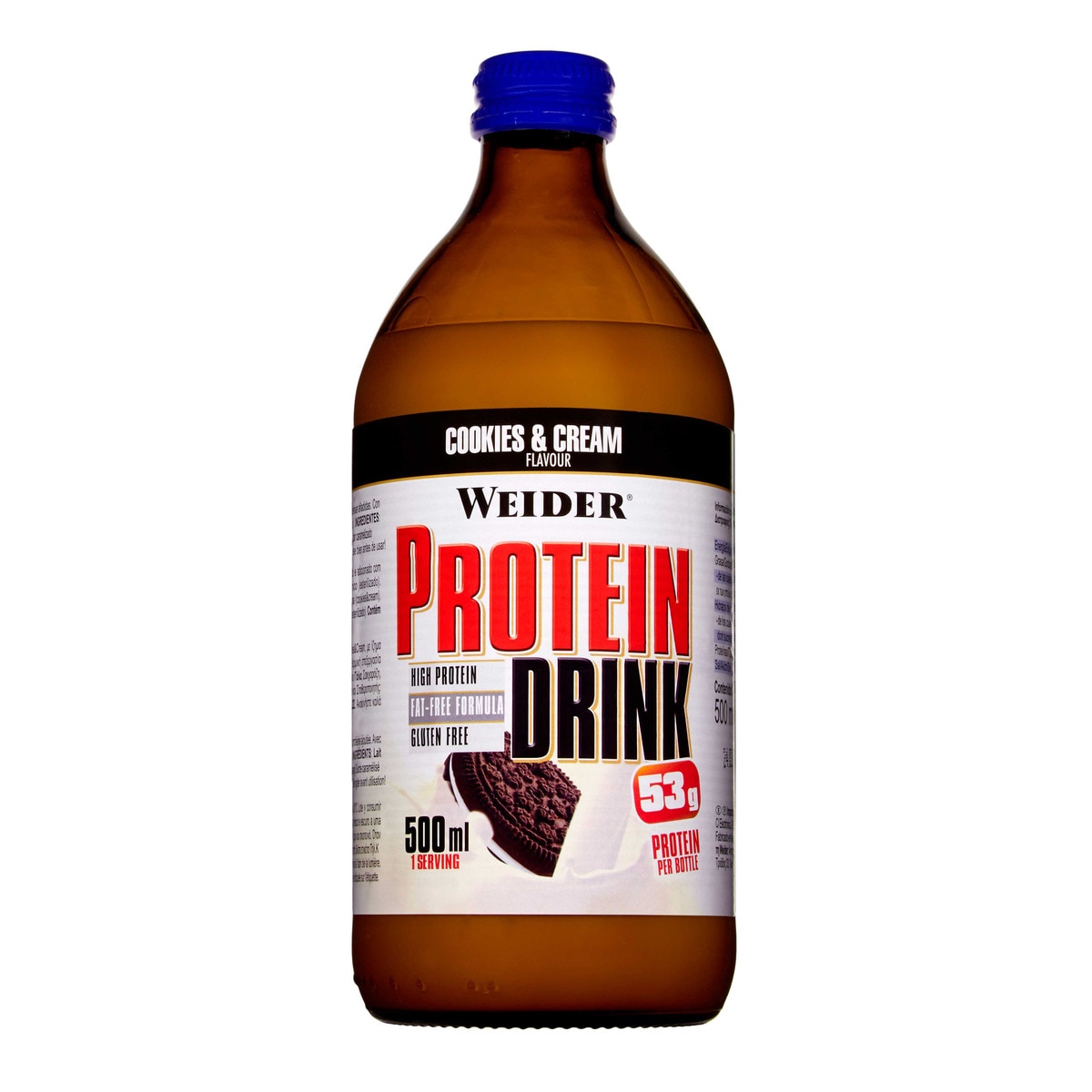 Bebida Proteica 500 ML Sabor Cookies Weider 1