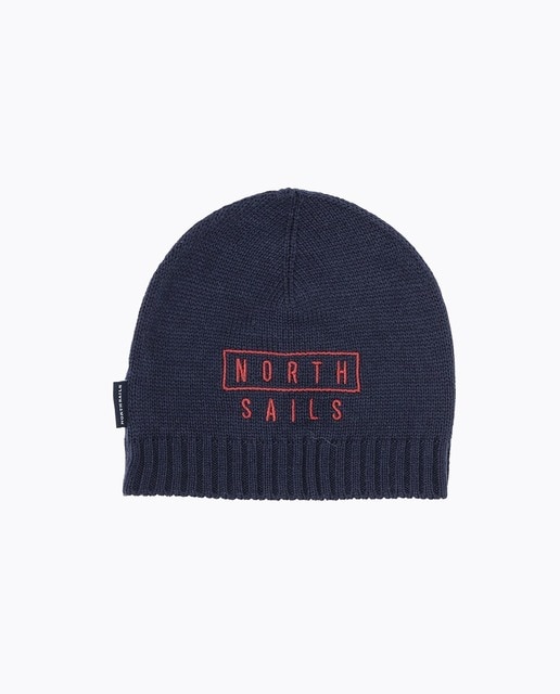 Imagen 0 de Gorro de niño North Sails en azul marino con letras
