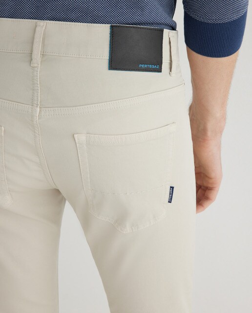 Pantalón de hombre cinco bolsillos custom beige · Pertegaz · El Corte Inglés