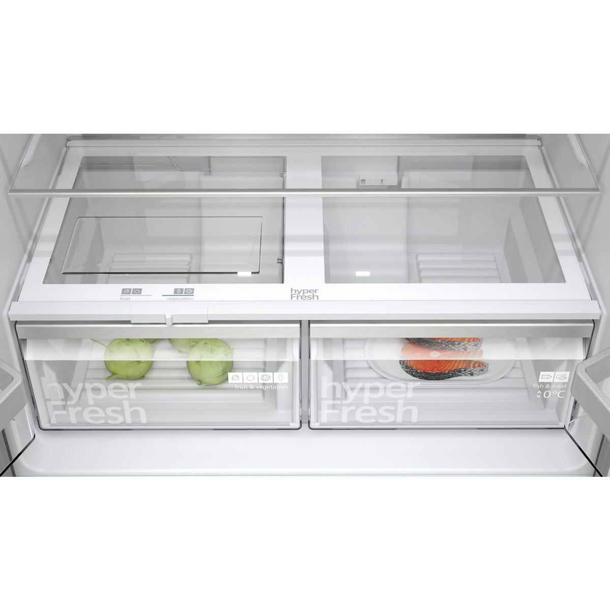 Frigorífico americano Siemens iQ500  No Frost - KF96NAXEA Negro-6