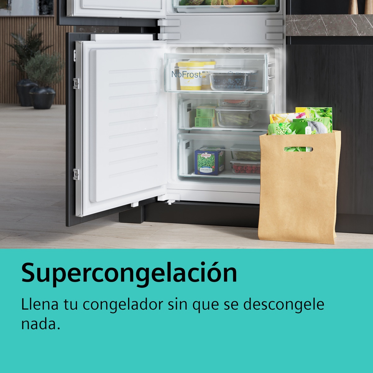 Frigorífico americano Siemens iQ500  No Frost - KF96NAXEA Negro-9