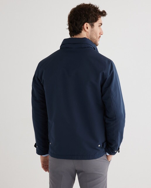 Cazadora marinera de hombre azul con capucha oculta · Mirto · El Corte  Inglés