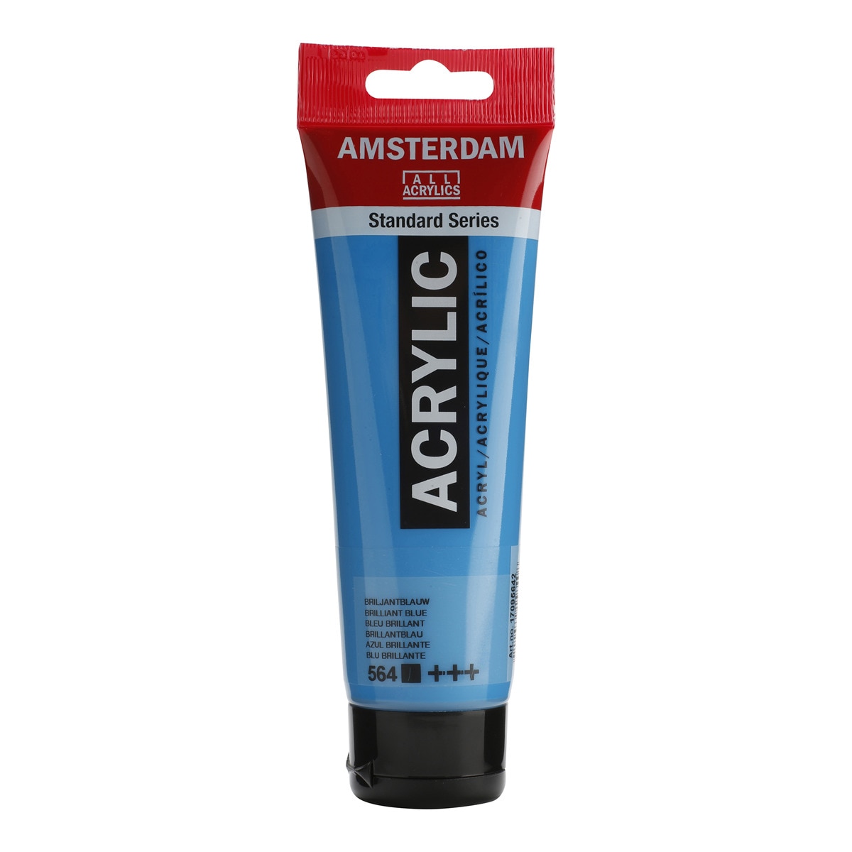 Tubo de Tinta Acrílica Amesterdão Cor de 120 ml - Azul Brilhante 1