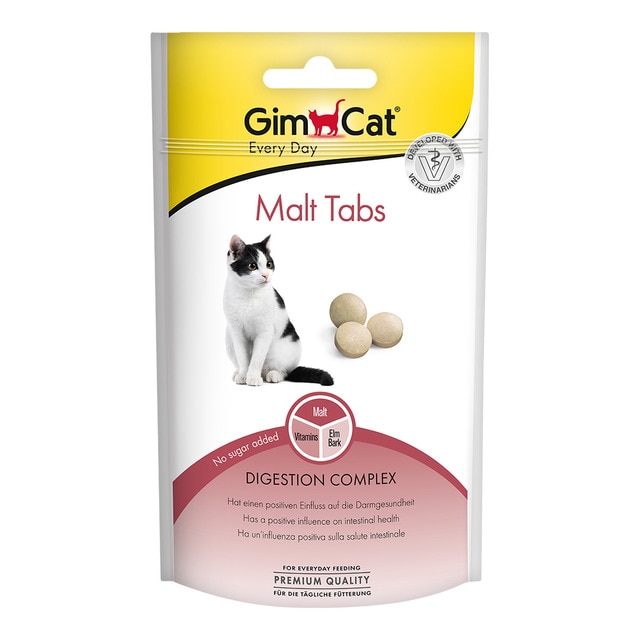 Imagen 0 de Bocaditos de malta para gatos malt tabs Gimcat