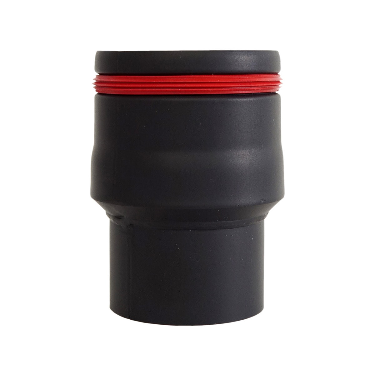 Ampliación 140 mm - Ø80 H - Ø100 M Negro-1