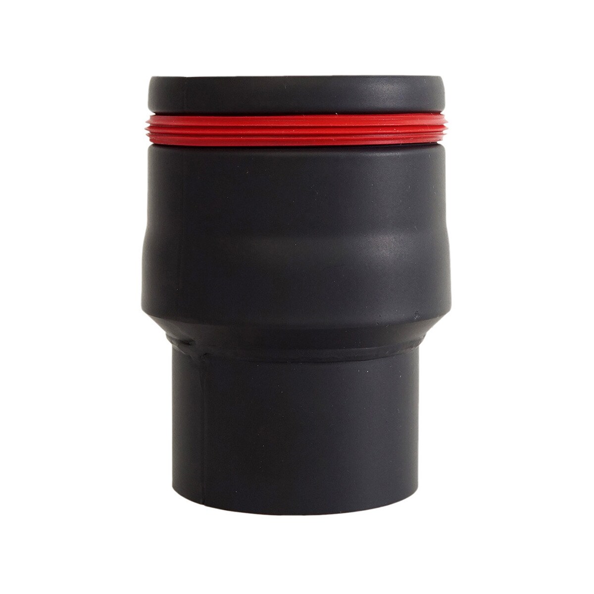 Ampliación 120 mm Ø100 H - Ø125 M Negro-1