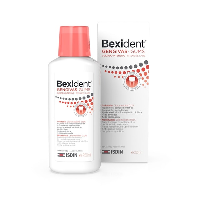 Imagem 0 de Colutório com Clorhexidina Gengivas Cuidado Intensivo Bexident - 250 ml