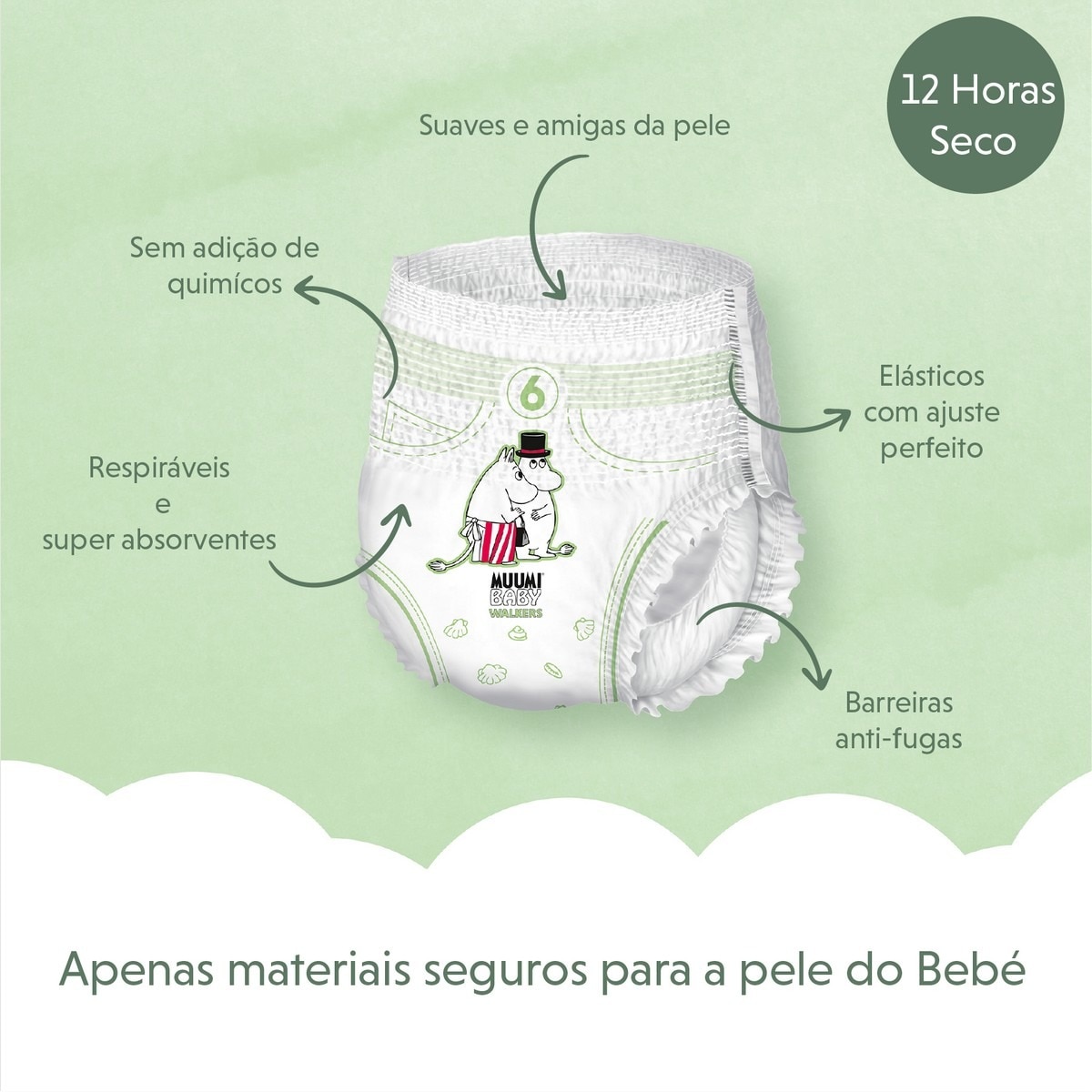 Fralda Cueca T.7 16-26 Kg - 34 un. 2