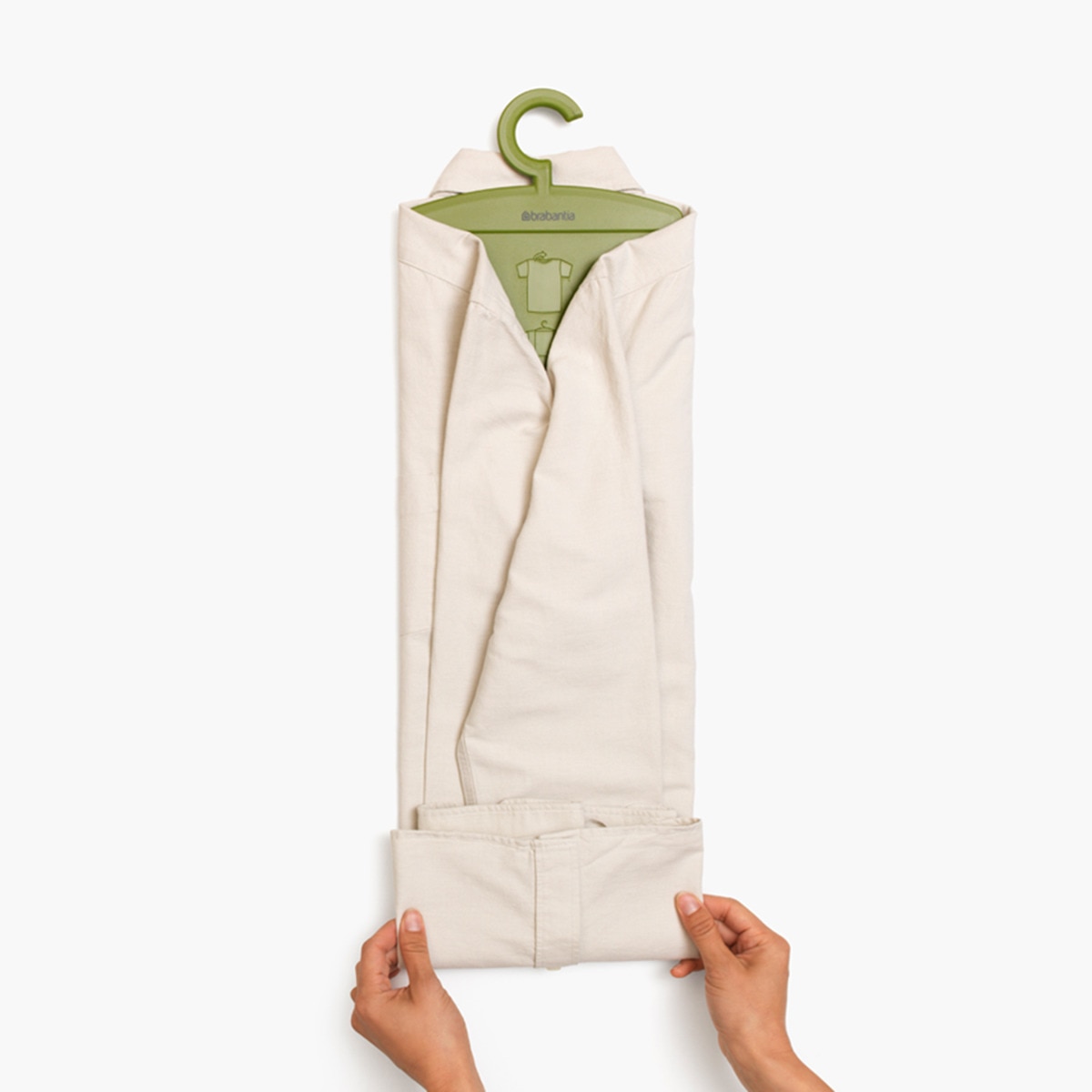 Tábua para dobrar camisas Brabantia Verde-9