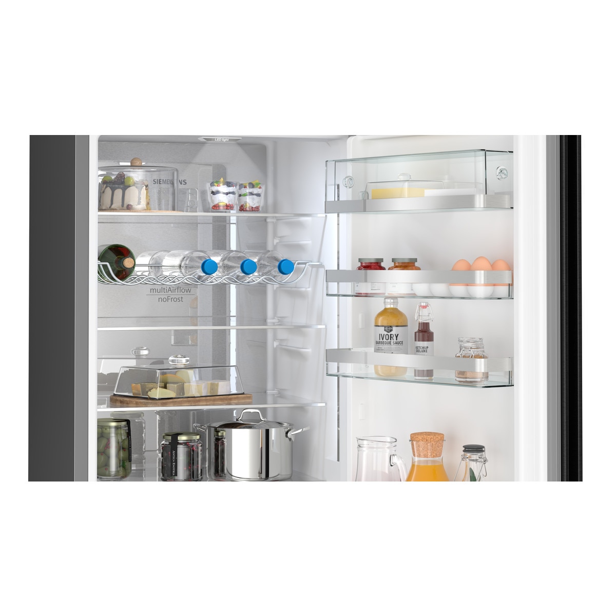 Frigorífico Combinado Siemens iQ500 KG39NAXCF No Frost com Home Connect de 203 cm - Black Inox Inox/Preto-5