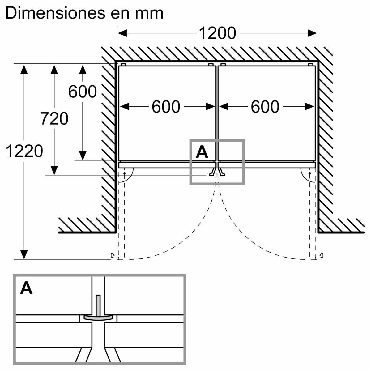 Frigorífico Combinado Siemens iQ300 KG39NXIBF NoFrost de 203 cm - Inox Easyclean Inox-15