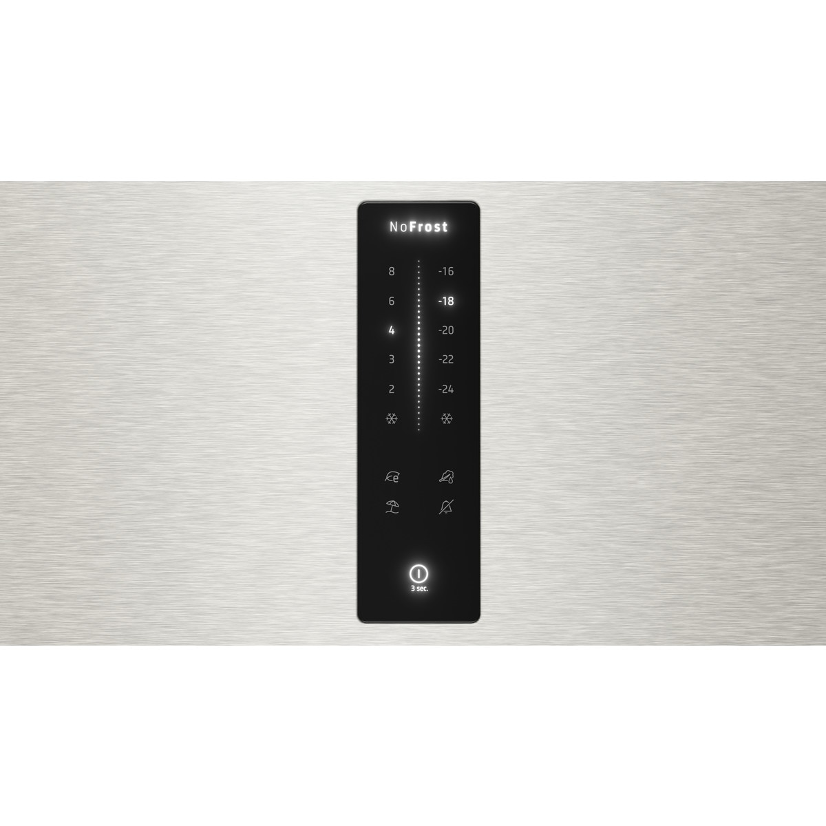 Frigorífico Combinado Siemens iQ300 KG39NXIBF NoFrost de 203 cm - Inox Easyclean Inox-4