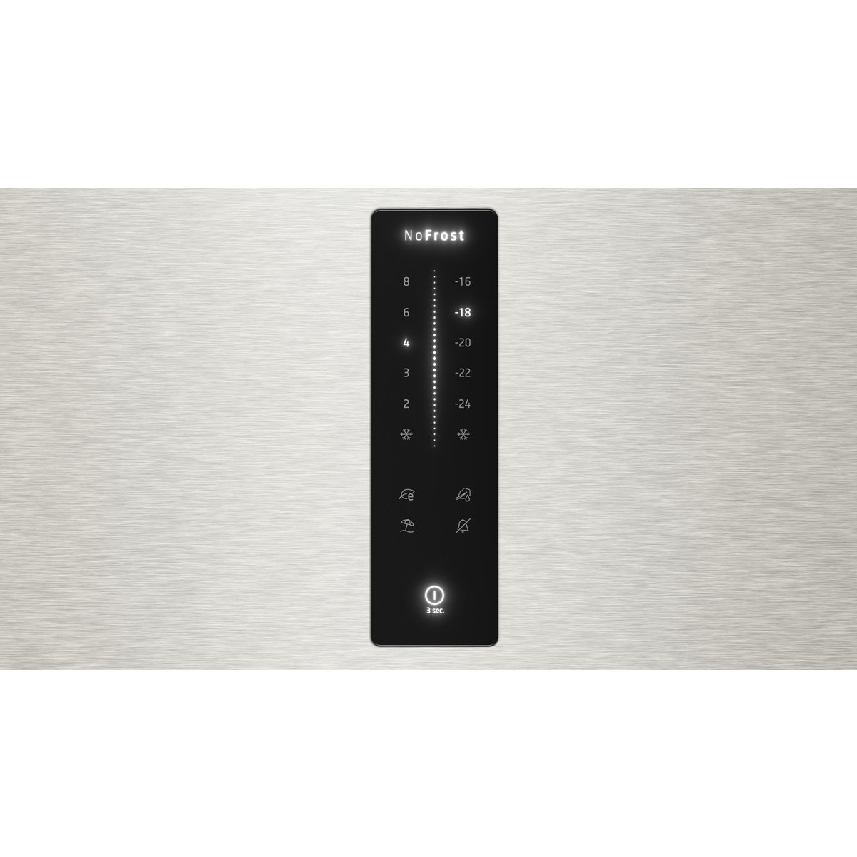 Frigorífico Combinado Siemens iQ300 KG39NXIBF NoFrost de 203 cm - Inox Easyclean Inox-4