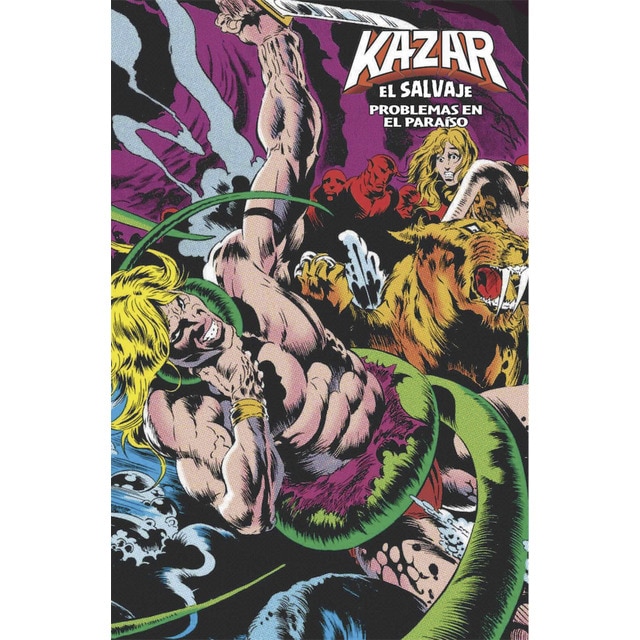 Imagem 0 de Marvel limited edition. ka-zar el salvaje 3. problemas en el paraíso (Capa dura)