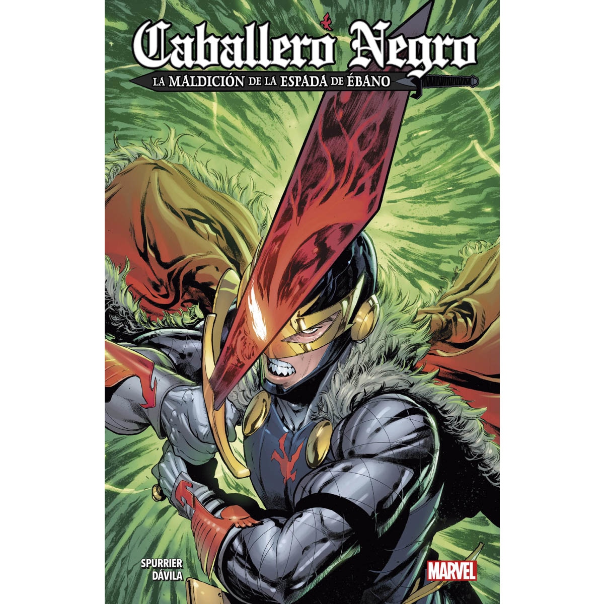 100% Marvel caballero negro. la maldición de la espada de ébano (Capa mole) 1