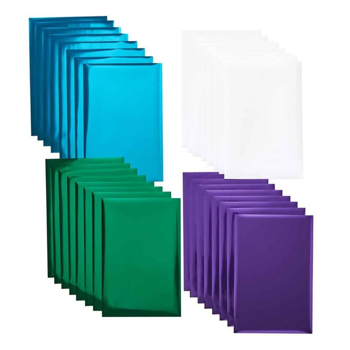 Cricut Foil Transfer Sheets Sampler, 24 folhas - Jewel 2