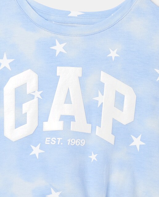 Camiseta con nudo de niña con logo GAP · GAP · El Corte Inglés