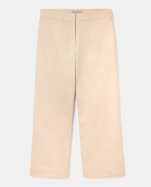 Pantalón de mujer ancho liso · Woman Limited El Corte Inglés · El Corte  Inglés