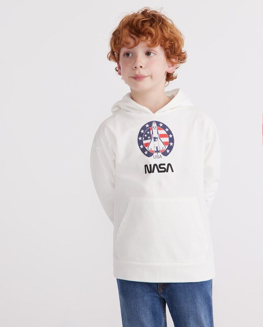 Sudadera cerrada con capucha NASA · Kids El Corte Inglés · El Corte Inglés