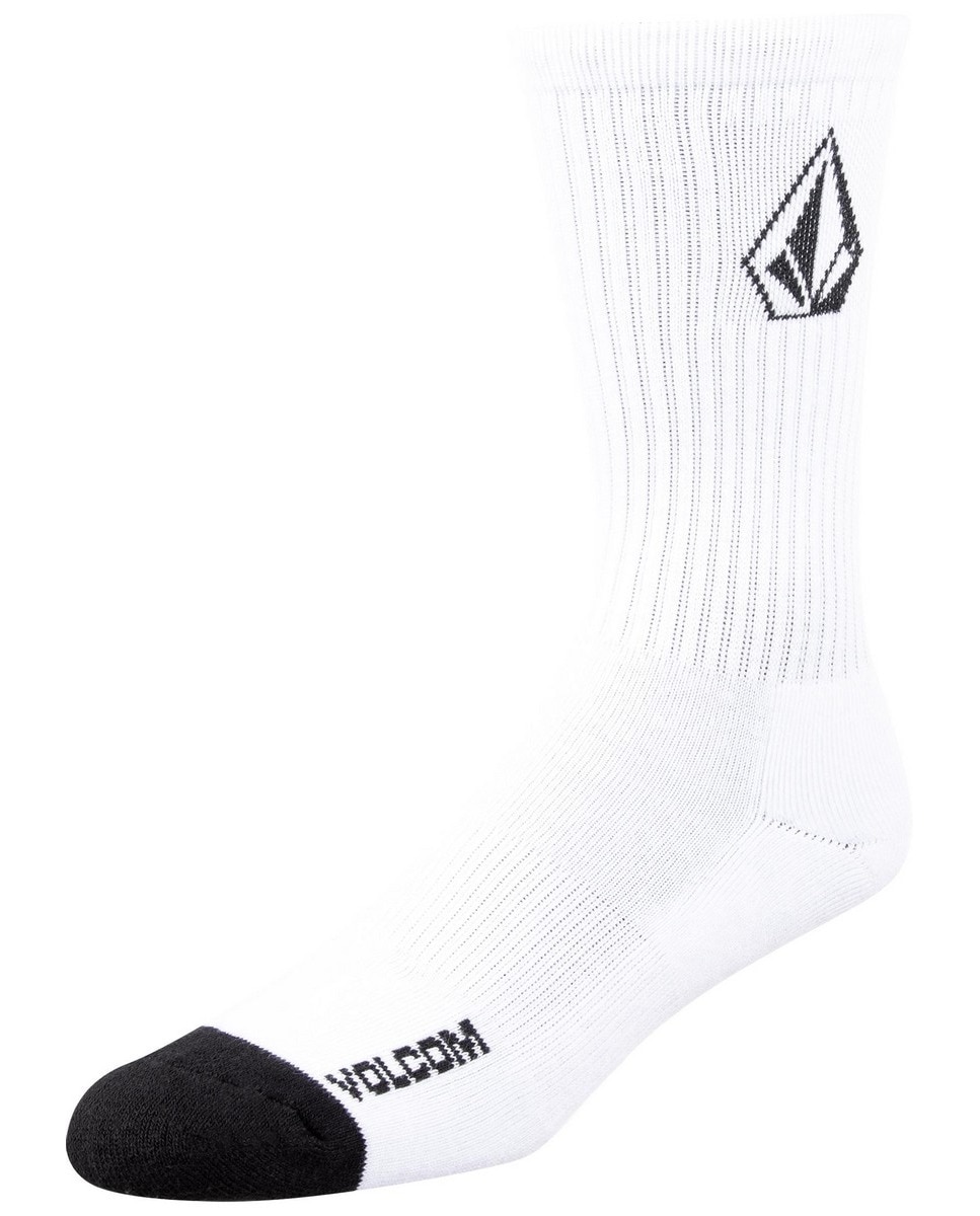 Meias Full Stone Sock - White - 3 Pack 2