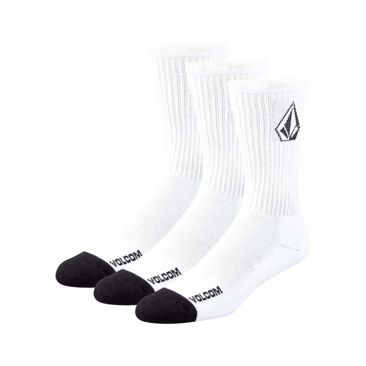 Meias Full Stone Sock - White - 3 Pack 1
