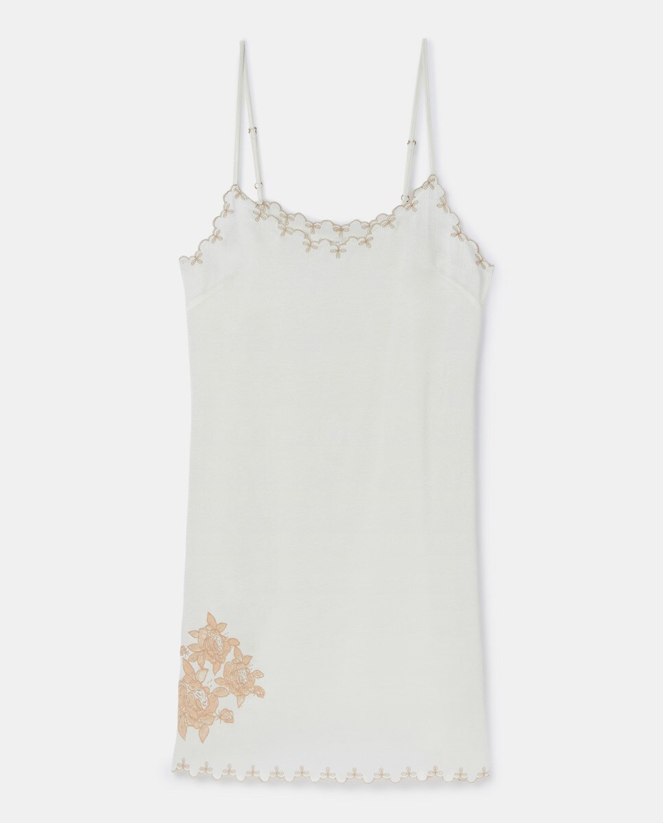 Camisón corto de tirantes con encaje · Énfasis · El Corte Inglés