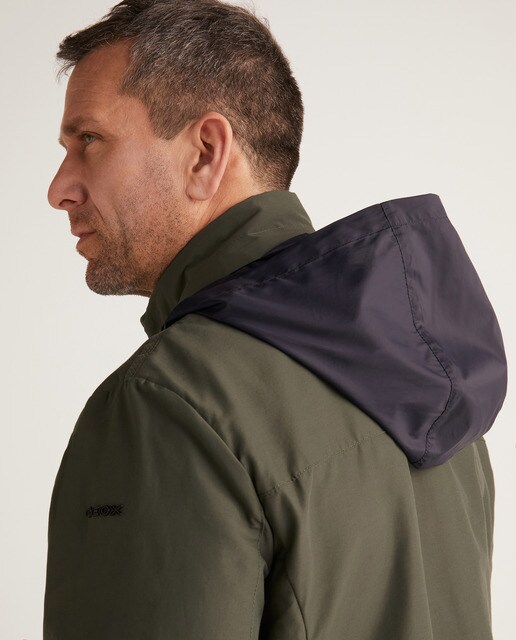 Cazadora bómber de hombre tallas grandes · Geox · El Corte Inglés