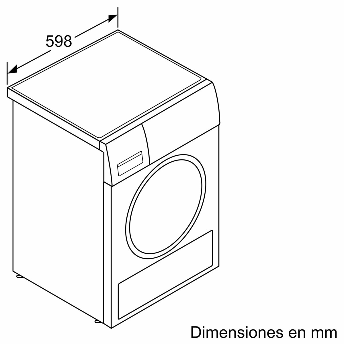 Máquina de Secar Roupa Siemens iQ500 WQ45G2A0ES com Bomba de Calor e de 9 kg - Branco Branco-10