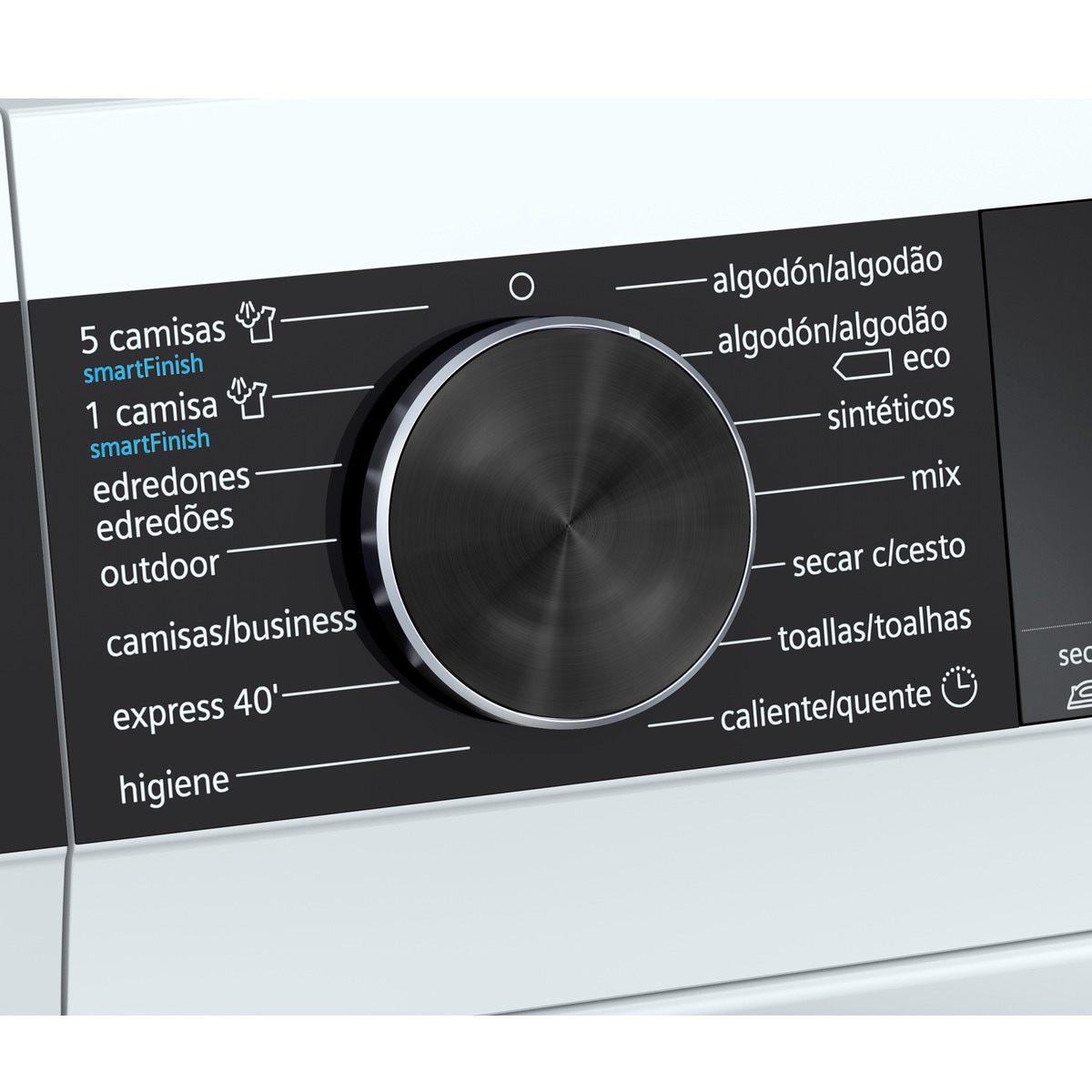 Máquina de Secar Roupa Siemens iQ500 WQ45G2A0ES com Bomba de Calor e de 9 kg - Branco Branco-5