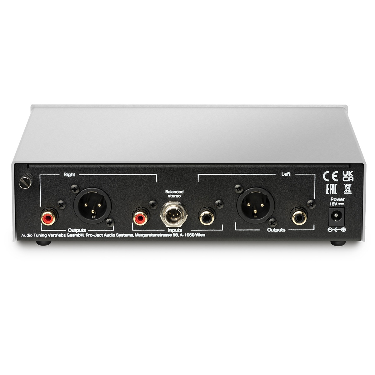 Previo de phono Pro-ject Phono Box S3B Plata-2