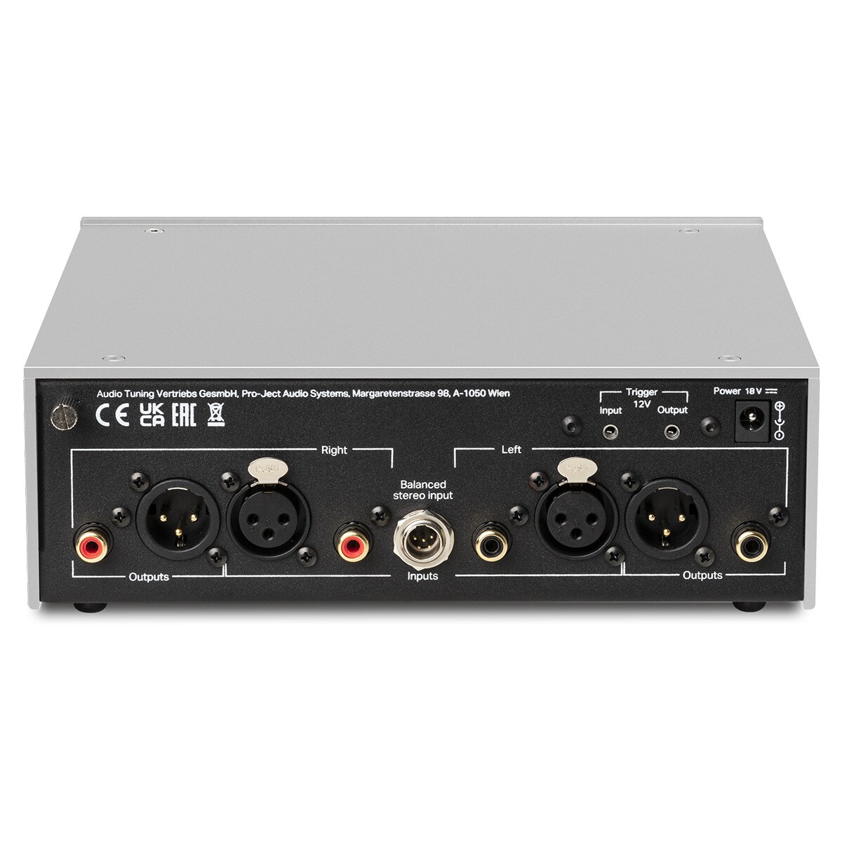 Previo de phono Pro-ject Phono Box DS3B Plata-2