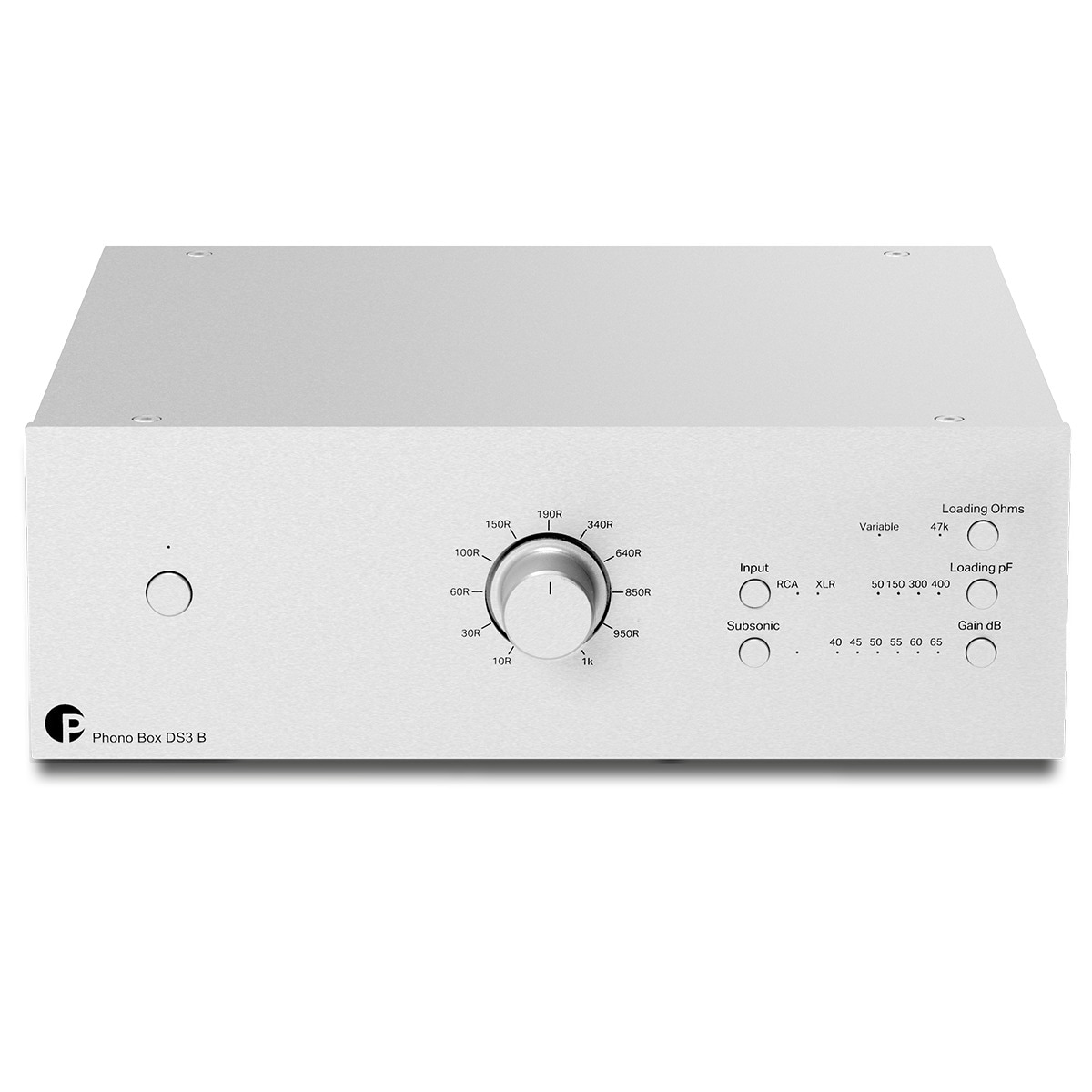Previo de phono Pro-ject Phono Box DS3B Plata-1