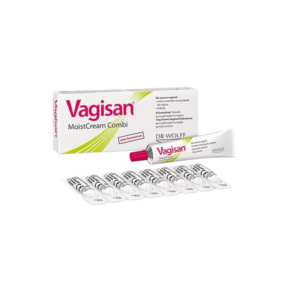 Imagem 0 de Creme Vaginal Hidratante Combi - 10 g + 8 óvulos