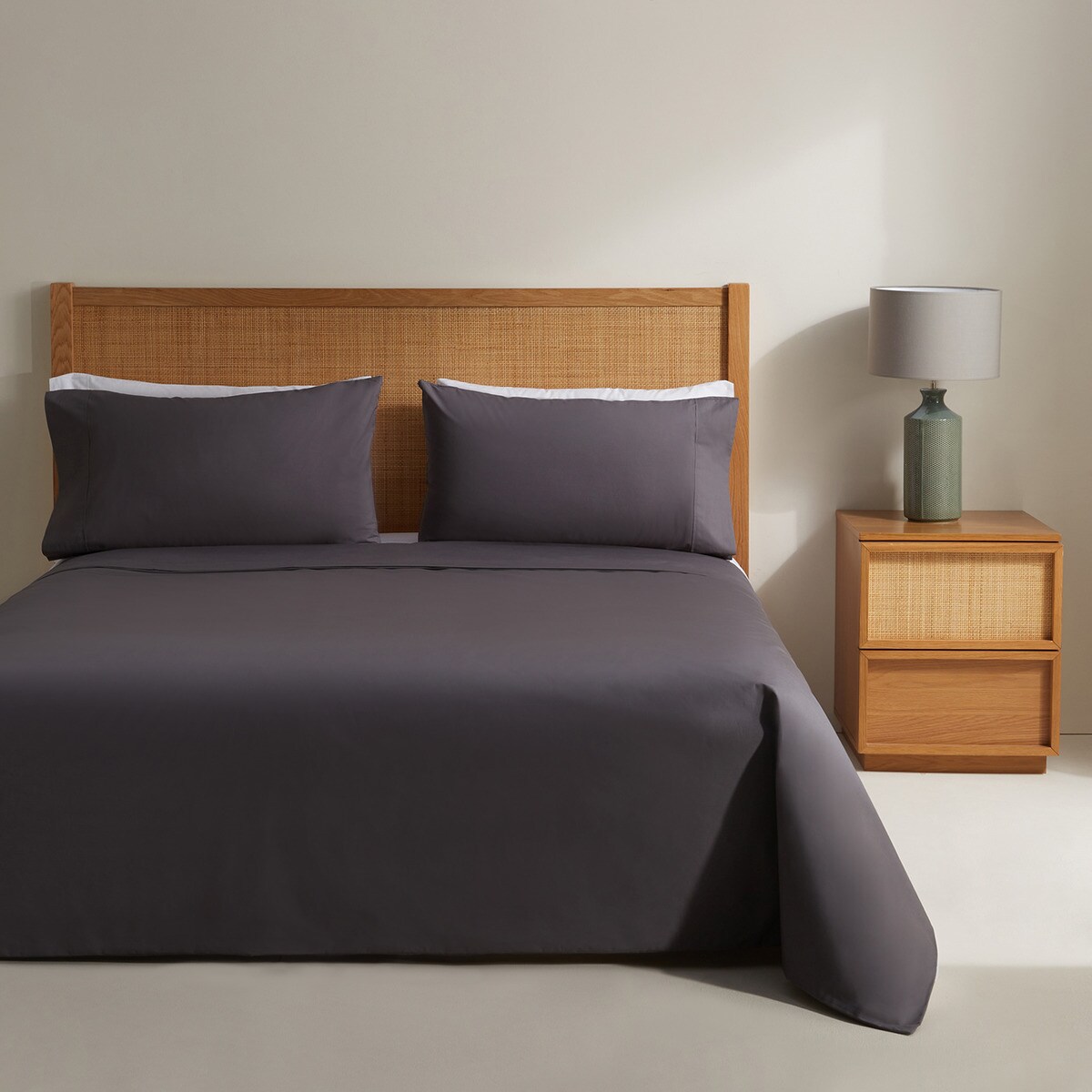 Housse de couette en percale de 200 fils