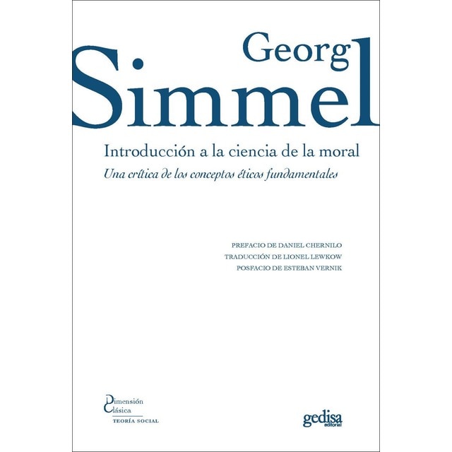 Imagem 0 de Introducción a la ciencia de la moral: Una crítica de los conceptos éticos fundamentales (Capa mole com abas)