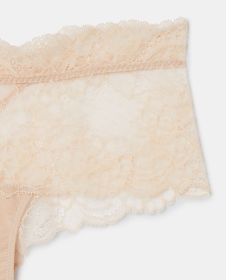Shorty Lise Charmel Herbier Savane - Blanc Herbier, Taille 1 (38 EUR), Neuf Avec étiquettes, En Polyester Mélangé