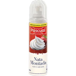 nata montada azucarada spray 250 ml - Pascual