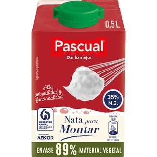 nata líquida para montar brik 500 ml - Pascual