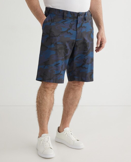 Bermuda de hombre camuflaje azul índigo tallas grandes · Tommy Hilfiger ·  El Corte Inglés