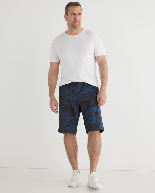 Bermuda de hombre camuflaje azul índigo tallas grandes · Tommy Hilfiger ·  El Corte Inglés