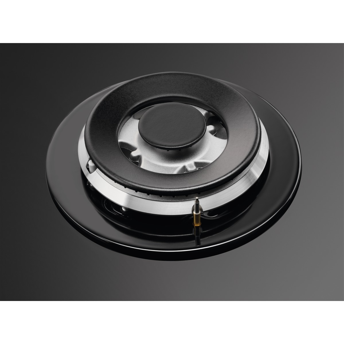 Placa gas AEG 3 quemadores - HKB63320NB Negro-6