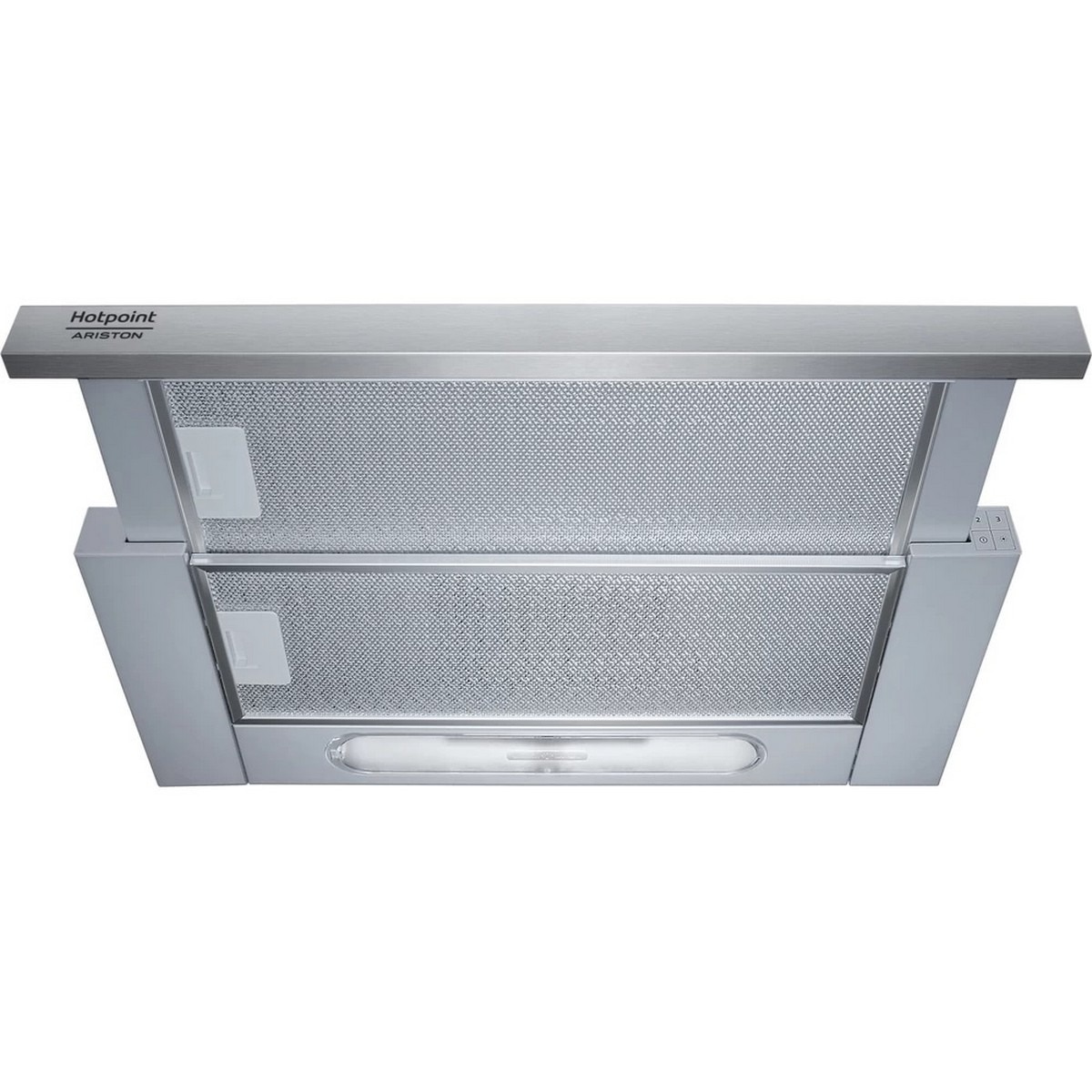 Imagem 0 de Exaustor Telescópico Encastrável Hotpoint HAH 65 F LB X/1 de 3 Velocidades e 60 cm - Inox