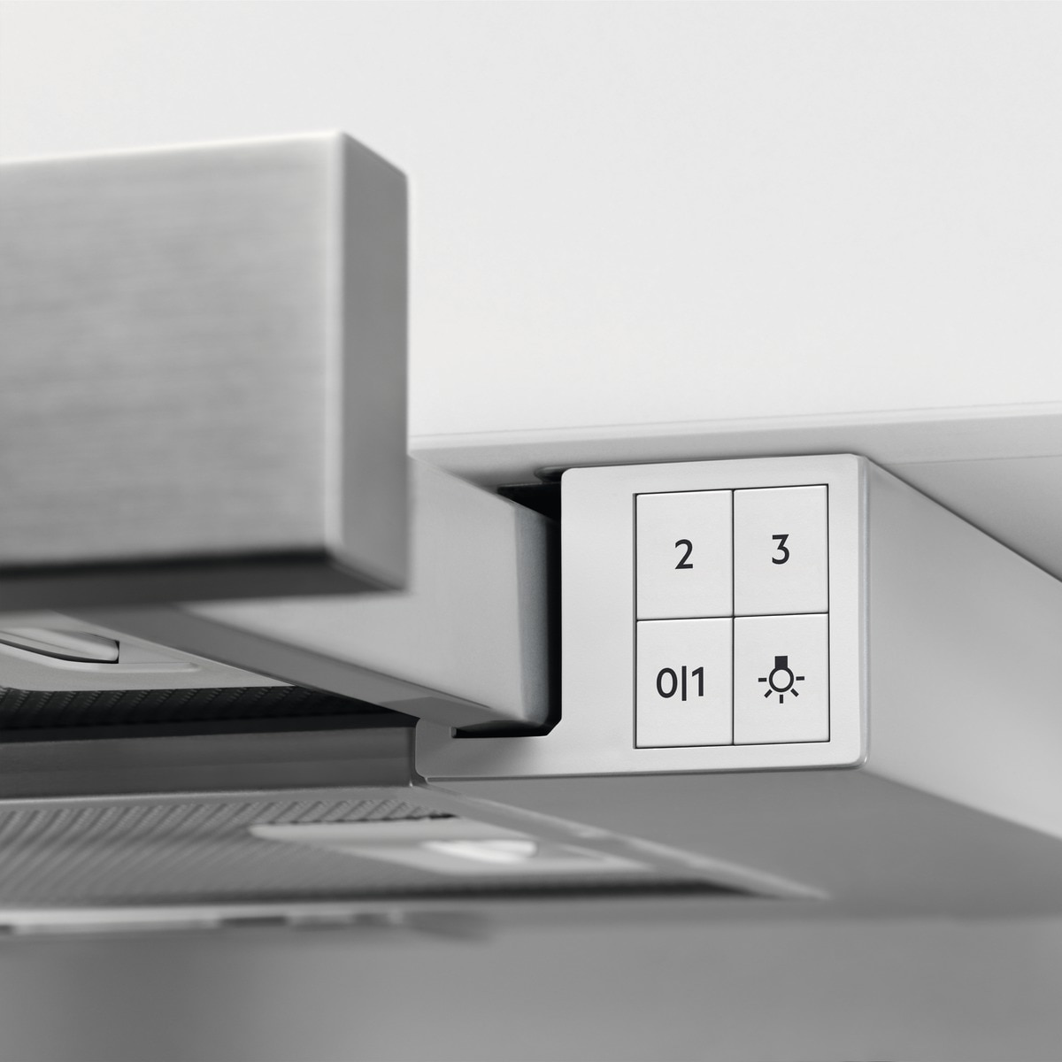 Exaustor Telescópico Encastrável AEG DPB3632S de 3 Velocidades e de 60 cm - Silver Inox-5