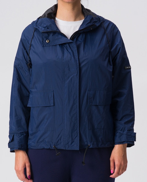 Imagen 0 de Parka capucha jareta en bajo cremallera oculta