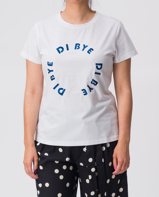Imagen 0 de Camiseta bordada di-bye