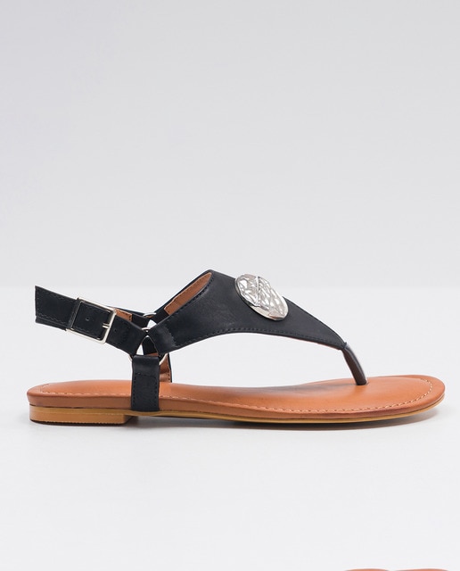 Imagen 0 de Sandalias dedo, detalle placa