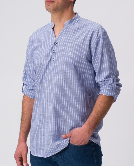 Imagen 0 de Camisa sport cuello mao