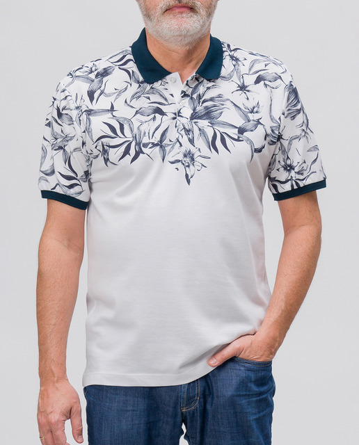 Imagen 0 de Polo estampado superior